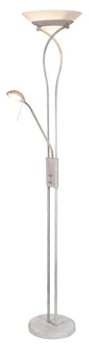 Lampadar Gamma Trend, alb antichizat, E27 2x 15 + G9 1x 40W, Rabalux 4555