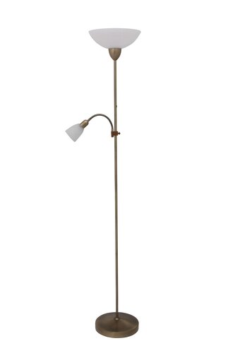 Lampadar Pearl classic, bronz, E27 G45 1x 60 + E14 1x 40W, Rabalux 4019