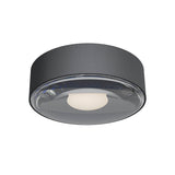 Plafoniera LOG gri inchis, LED 6W, 590 lm, 3000K, IP65, Redo 90412