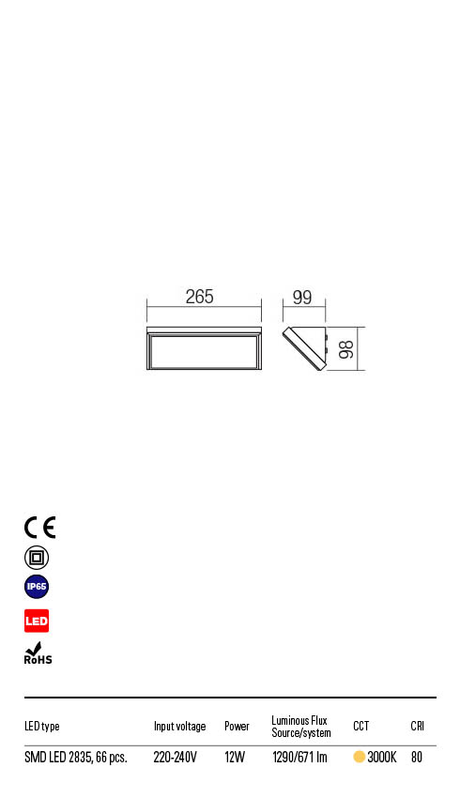 Aplica exterior MAKO  - Art.90159