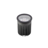 Modul LED COB CM12WW_MBK, Negru mat, 1x9W, 3000K, Arelux