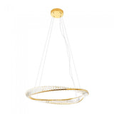 Lustra Oblige, auriu, LED CCT, 42W, 3326 lumeni, 3000K/4000K/6000K, D.80 cm, Incanti IOB PL 11