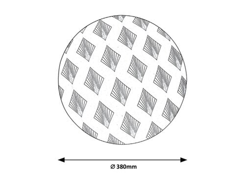 Plafoniera Benita, cu model alb, 1200lm, LED 24W, 4000K, Rabalux 3078