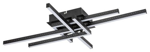 Plafoniera Casimir, negru mat, 1970lm, LED 35W, 4000K, Rabalux 5268