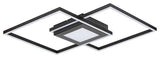 Plafoniera Casimir, negru mat, 2000lm, LED 40W, 4000K, Rabalux 5269