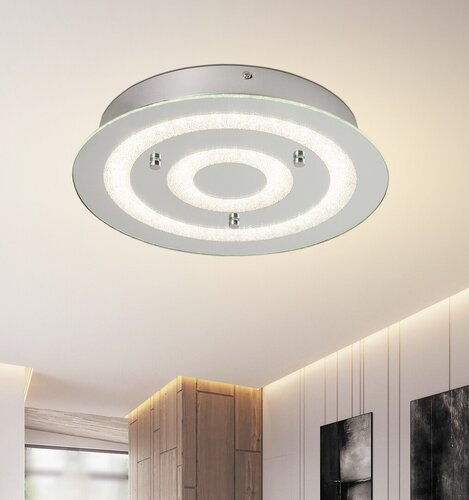 Plafoniera Dagmar, crom, 1260lm, LED 21W, 4000K, Rabalux 2482