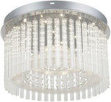 Plafoniera Danielle, crom, 1500lm, LED 18W, 4000K, Rabalux 2449