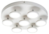 Plafoniera Elsa, alb mat, 2940lm, LED 7x 6W, 4000K, Rabalux 2715