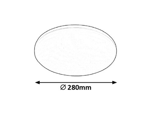 Plafoniera Eric, alb, 2160lm, LED 24W, 4000K, Rabalux 7979