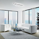 Plafoniera Fandral, crom satin, 3800lm, LED 42W, 4000K, Rabalux 6997