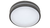 Plafoniera Hamburg, antracit, 720lm, LED 10W, 4000K, Rabalux 8847