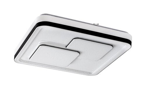 Plafoniera Hecate, negru, 2970lm, LED 40W, 4000K, Rabalux 2604