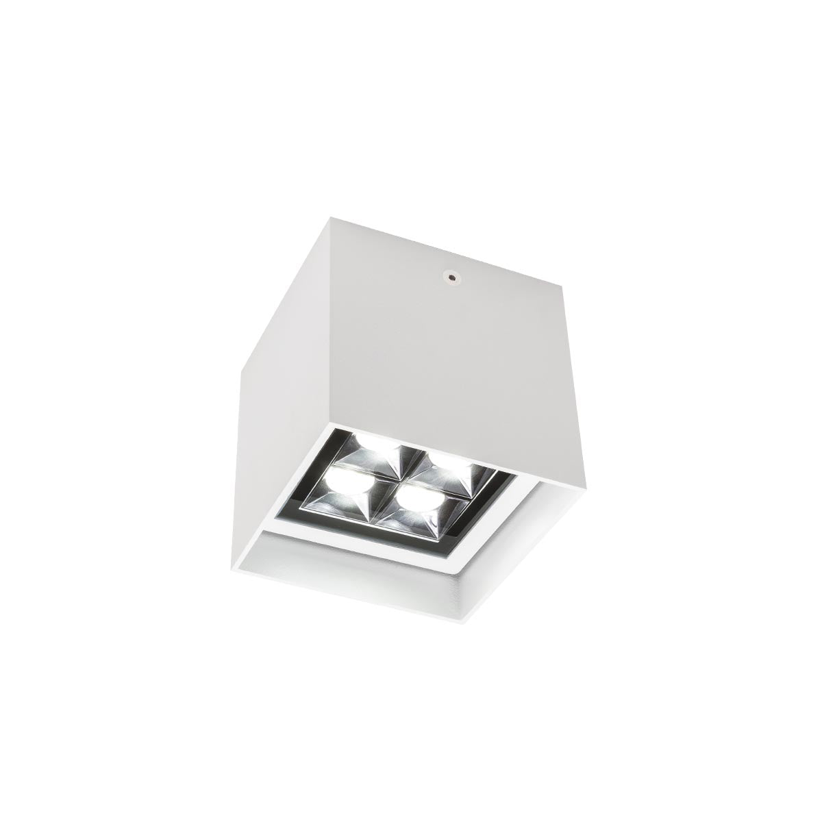 Plafoniera HUB alb mat, LED 9W, 1030 lm, 3000K, IP54, Redo 90228