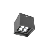 Plafoniera HUB gri inchis, LED 9W, 1030 lm, 3000K, IP54, Redo 90229