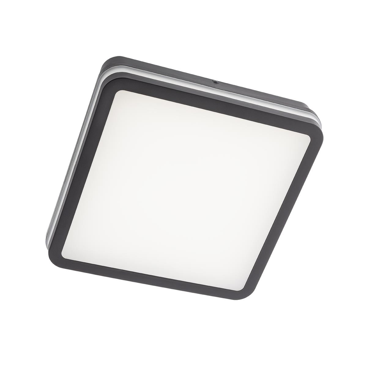 Plafoniera ISOLA gri inchis, LED 24W, 2800 lm, 3000 - 6500K, IP54, Redo 90288