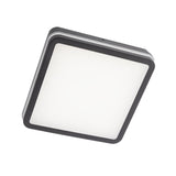 Plafoniera ISOLA gri inchis, LED 24W, 2800 lm, 3000 - 6500K, IP54, Redo 90289