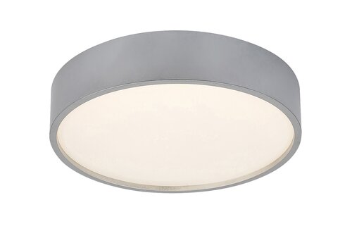 Plafoniera Larcia, argintiu, 1060lm, LED 18W, 4000K, IP44, Rabalux 75010