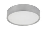 Plafoniera Larcia, argintiu, 1060lm, LED 18W, 4000K, IP44, Rabalux 75010