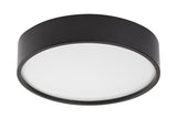 Plafoniera Larcia, negru, 970lm, LED 18W, 4000K, IP44,  Rabalux 75009