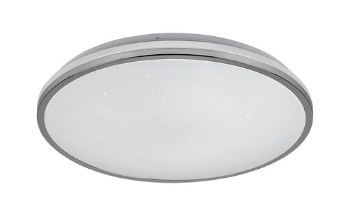 Plafoniera Linden, crom, 4500lm, LED 50W, 3000-6500K, Rabalux 3478