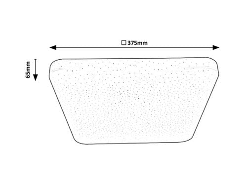 Plafoniera Lucas, alb, 1800lm, LED 24W, 4000K, Rabalux 3074