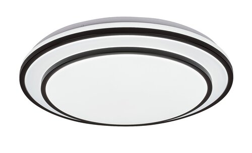 Plafoniera Lupita, negru, 2700lm, LED 40W, 3000-6500K, Rabalux 2130