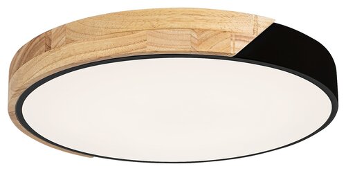 Plafoniera Maple, negru mat, 1890lm, LED 24W, 4000K, Rabalux 3528