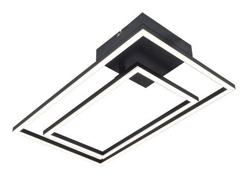 Plafoniera Ocean, negru mat, 1700lm, LED 26W, 4000K, Rabalux 5256