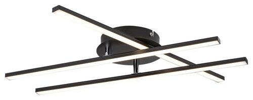 Plafoniera Svetlana, negru mat, 950lm, LED 25W, 3000K, Rabalux 3514