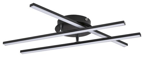 Plafoniera Svetlana, negru mat, 950lm, LED 25W, 3000K, Rabalux 3514