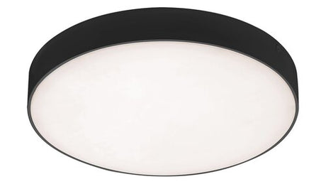 Plafoniera Tartu, negru mat, 2500lm, LED 24W, 2800-6000K, Rabalux 7898