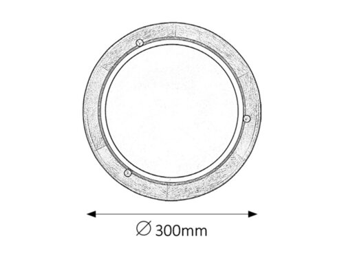 Plafoniera Ufo, stejar, E27 1x 60W, Rabalux 5417