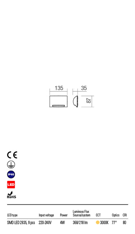 Aplica exterior SLOT  - Art.90122