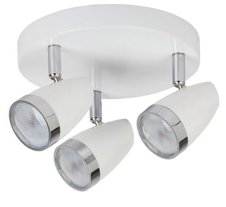 Spot Karen, alb, 840lm, LED 3x 4W, 3000K, Rabalux 6668