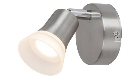 Spot Riley, crom satin, LED 4W, 350lm, 3000K, Rabalux 5626