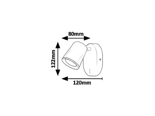 Spot Solange, alb, 380lm, LED 6W, 3000K, Rabalux 5045