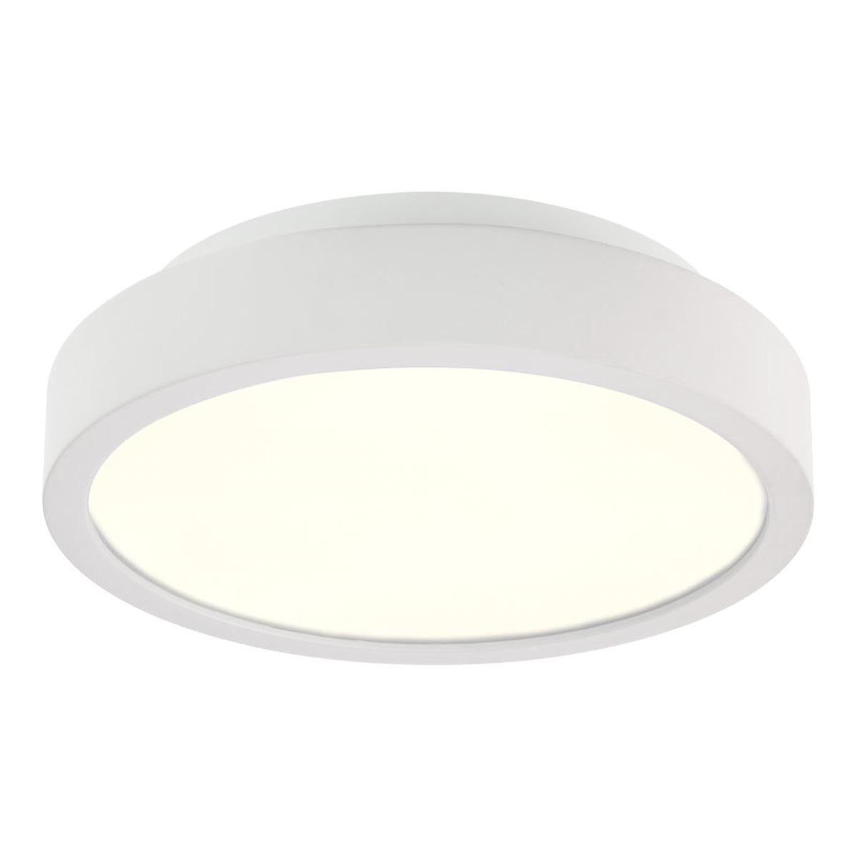 Plafoniera exterior LED Stage, alb, 20W, 1295lm, 2850K-3000K, IP54, Redo, 9884