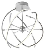 Plafoniera Alyson, crom, 2765lm, LED 48W, 3000K, Rabalux 2433