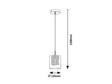 Suspensie Duchess, crom, G9 1x 40W, Rabalux 3114