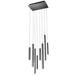 Suspensie MADISON, anodizat negru, LED 32W, 3000K, 3639 lm, Redo 01-2048