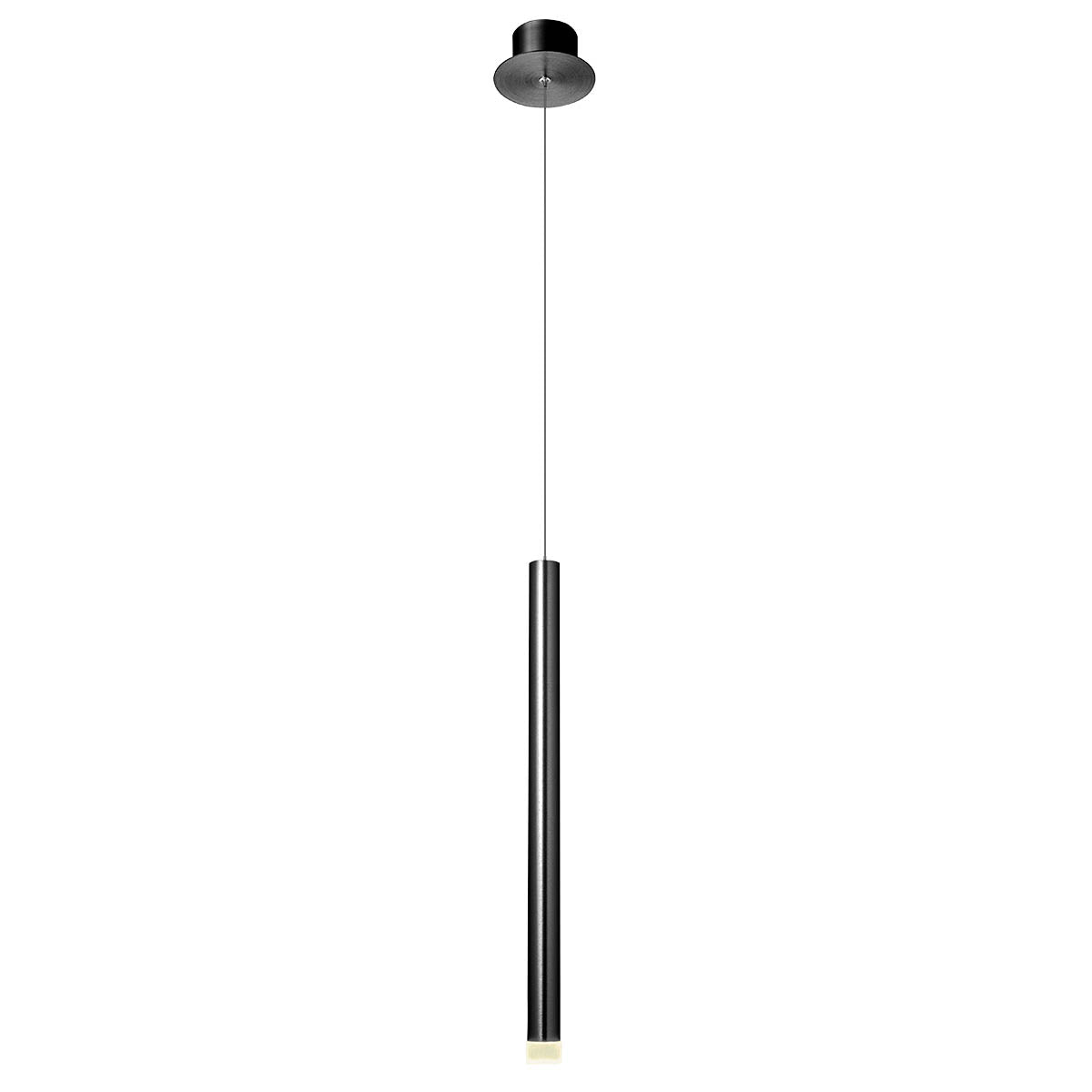 Suspensie MADISON, anodizat negru, LED 4W, 3000K, 450 lm, Redo 01-2045