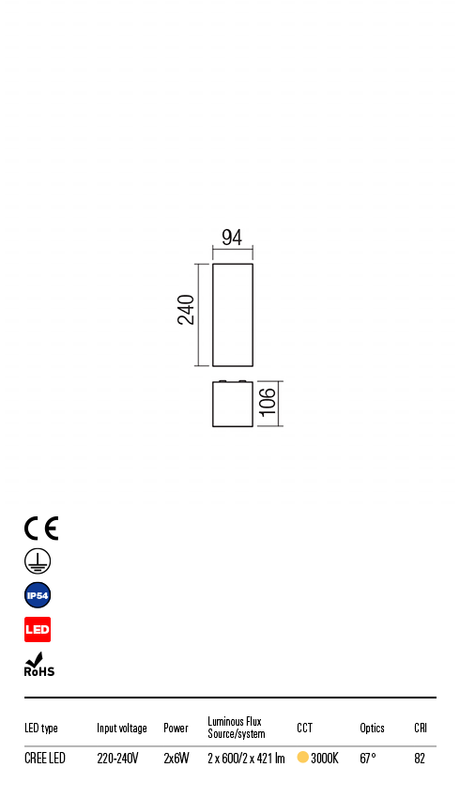 Aplica exterior TAV - Art.9561