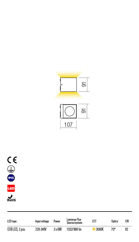 Aplica exterior TEKO  - Art.90102