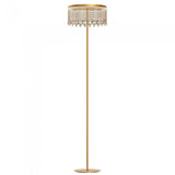 Lampadar Vanesia, aur periat, LED, 23W, 1680 lumeni, 3000K, H.170 cm, Incanti  IVA F 11