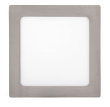 Plafoniera Lois, crom satin, 800lm, LED 12W, 3000K, Rabalux 2667