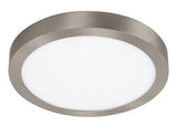 Plafoniera Lois, crom satin, 1700lm, LED 24W, 3000K, Rabalux 2661