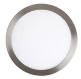 Plafoniera Lois, crom satin, 1700lm, LED 24W, 3000K, Rabalux 2661