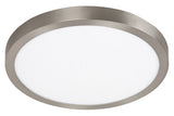 Plafoniera Lois, crom satin, 2500lm, LED 36W, 3000K, Rabalux 2662