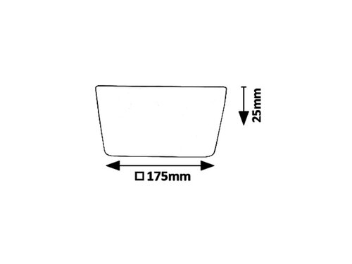 Spot incastrabil de baie Oleg, alb, 1890lm, LED 18W, 4000K,IP65, Rabalux 5373