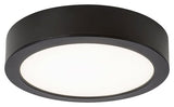 Plafoniera Shaun,aplicata, negru, 2300lm, LED 24W, 4000K, Rabalux 2688